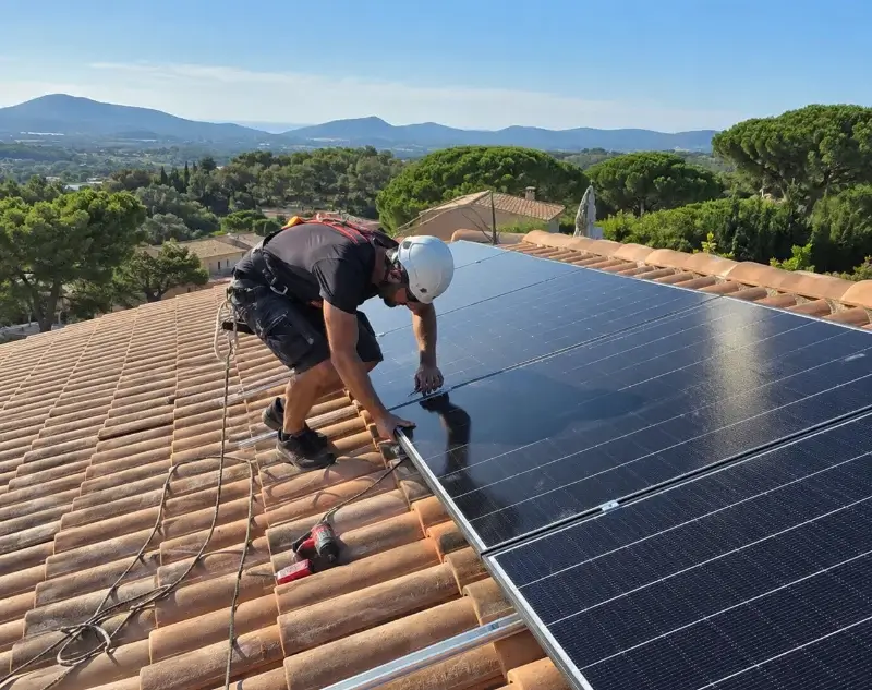 Installateur panneaux solaires Cruviers-Lascours — pose photovoltaïque sur toiture